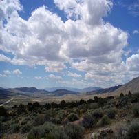 Antelope Valley looking towards the Sierra Nevadas